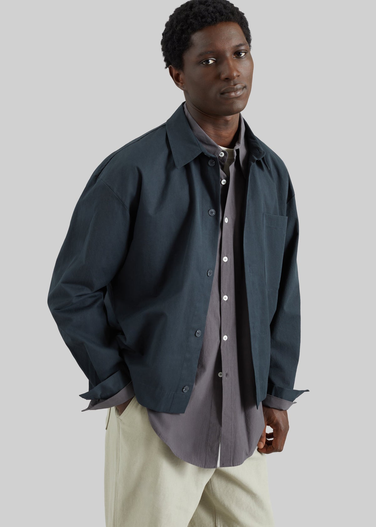 Keith Overshirt - Deep Teal β view 1 of 7
