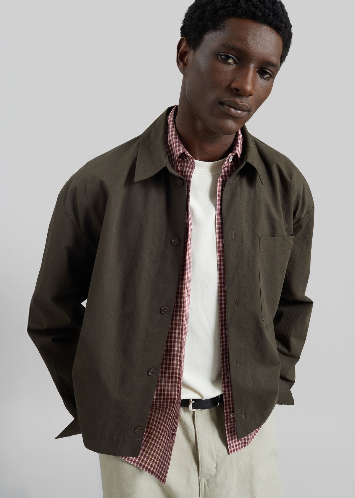 Keith Overshirt - Brown β view 1 of 8