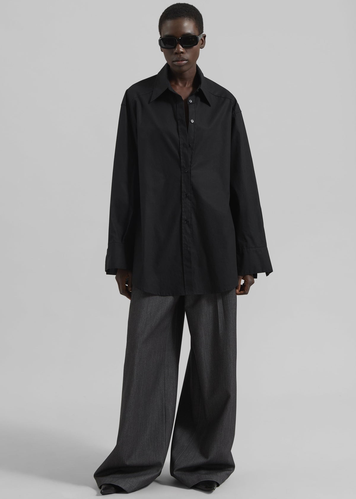 Kent Button Up Shirt - Black β view 1 of 7