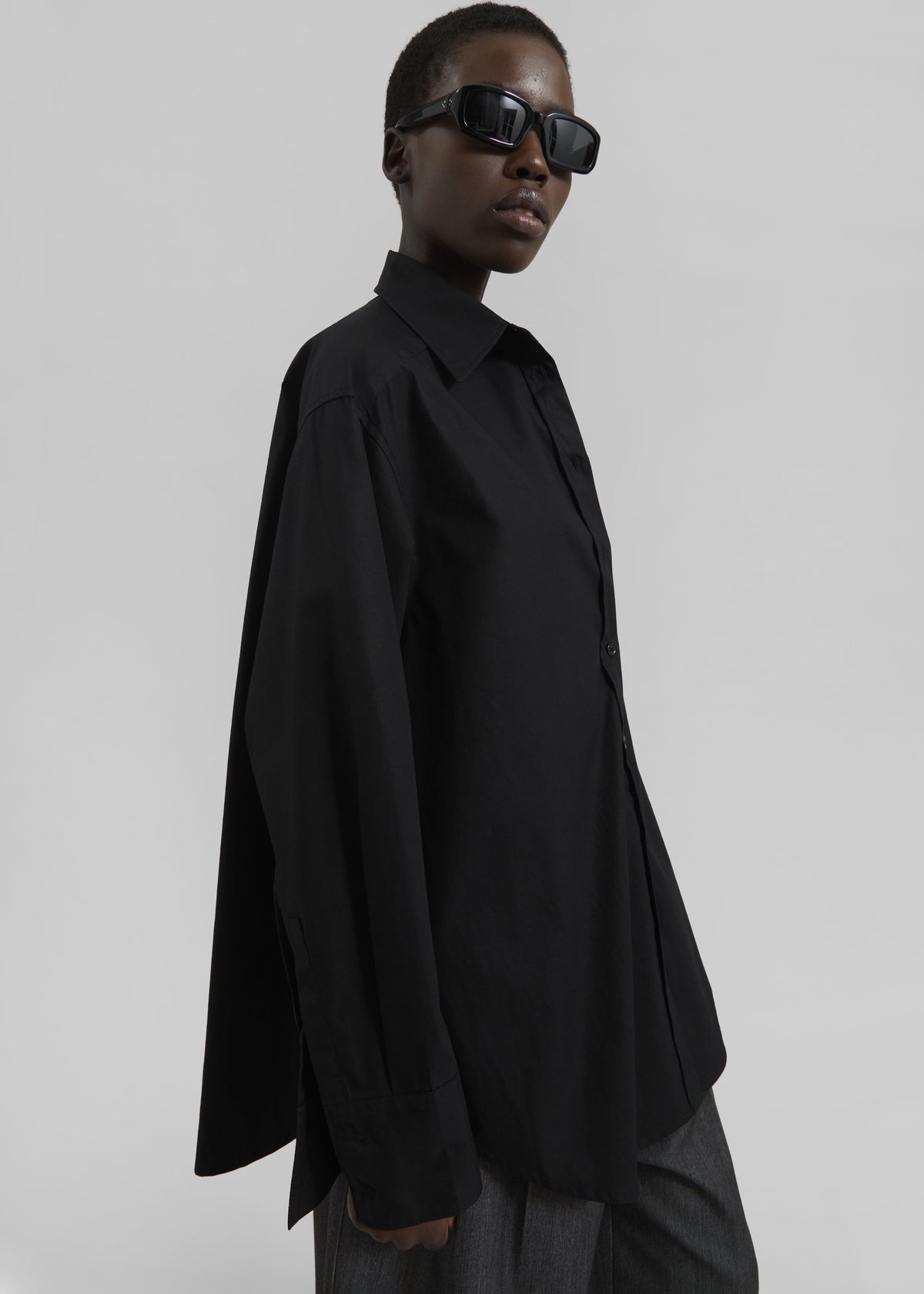 Kent Button Up Shirt - Black β view 4 of 7