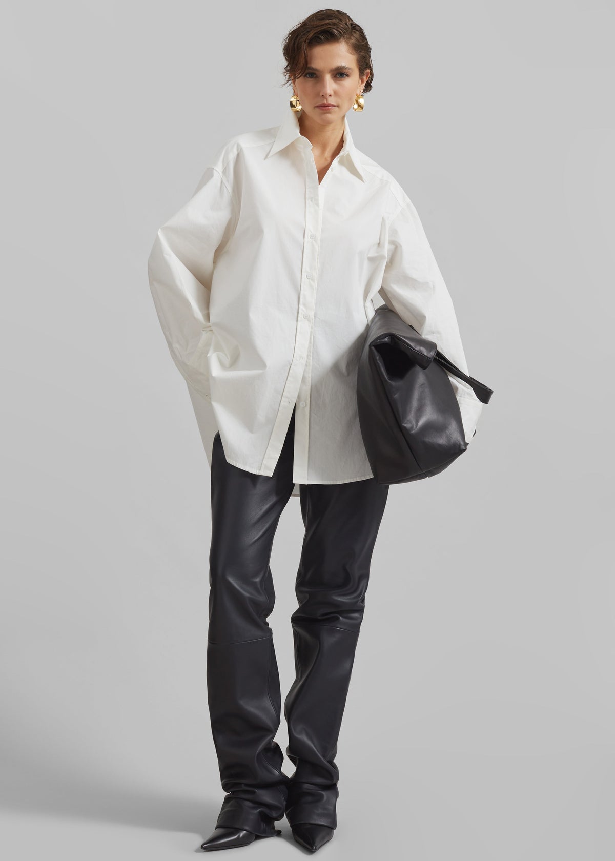 Kent Button Up Shirt - White β view 1 of 8