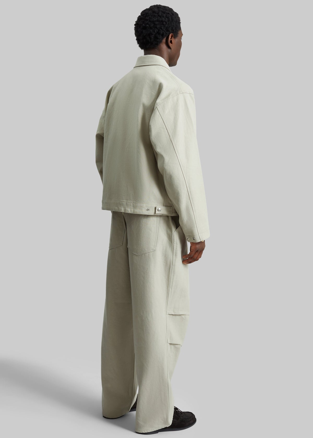 Kenton Cotton Zip Jacket - Beige β view 12 of 13