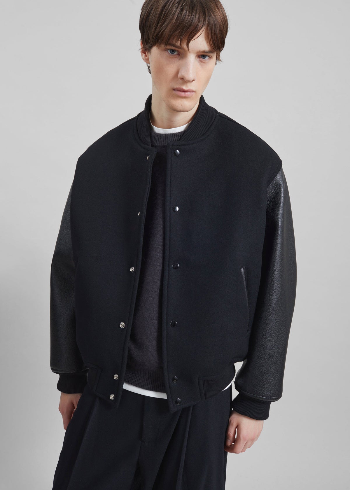 Kerava Oversized Bomber Jacket - Black β view 6 of 9