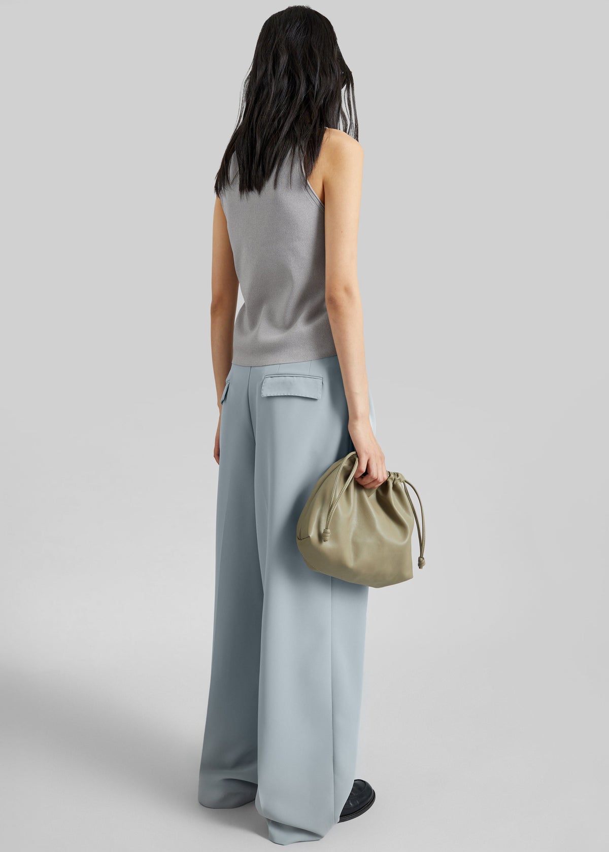 Kinna Knit Sleeveless Top - Grey β view 7 of 8