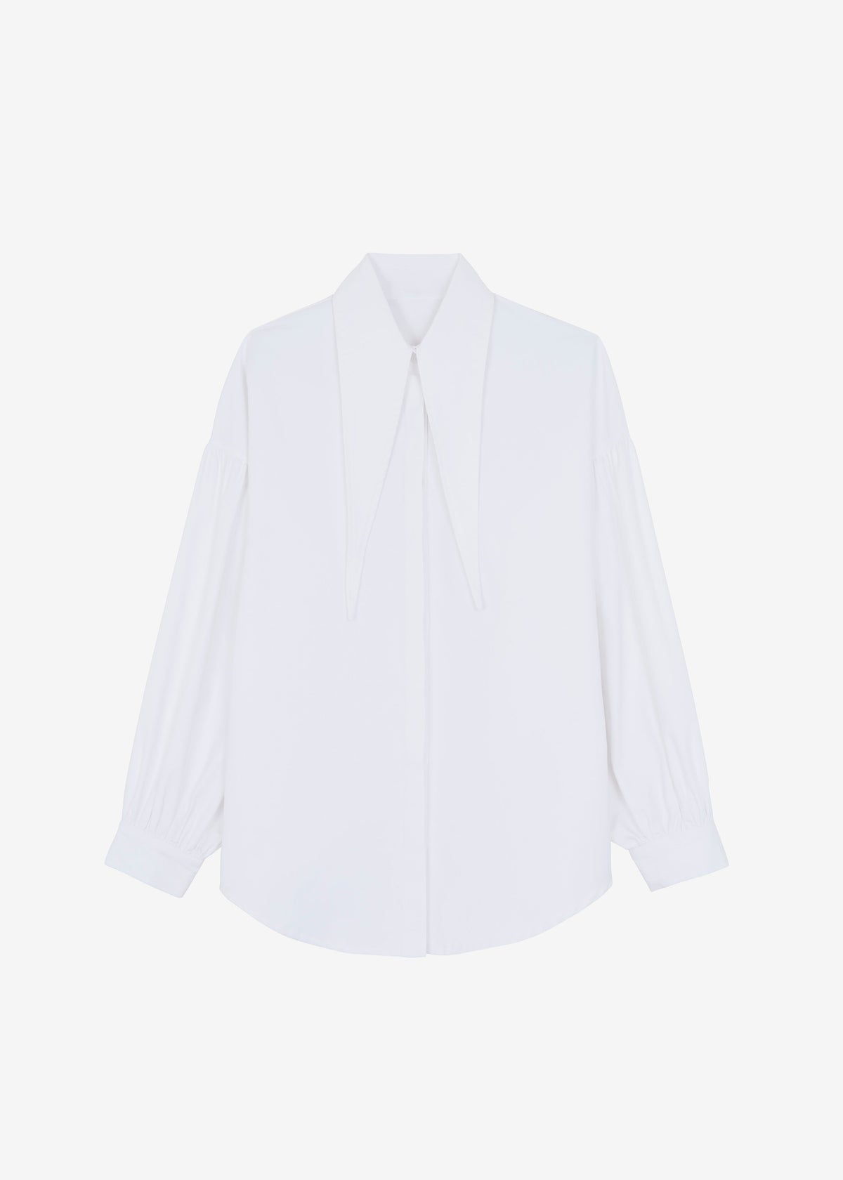 Klara Long Collar Shirt - White β view 12 of 12
