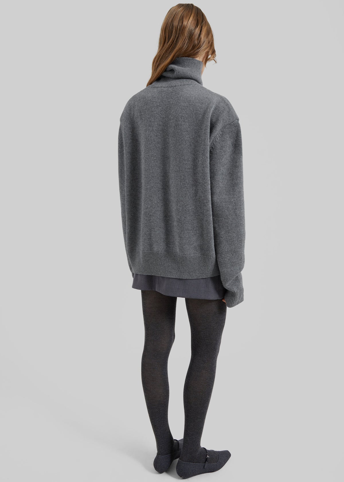 Koler Padded Knit Turtleneck - Grey β view 10 of 11
