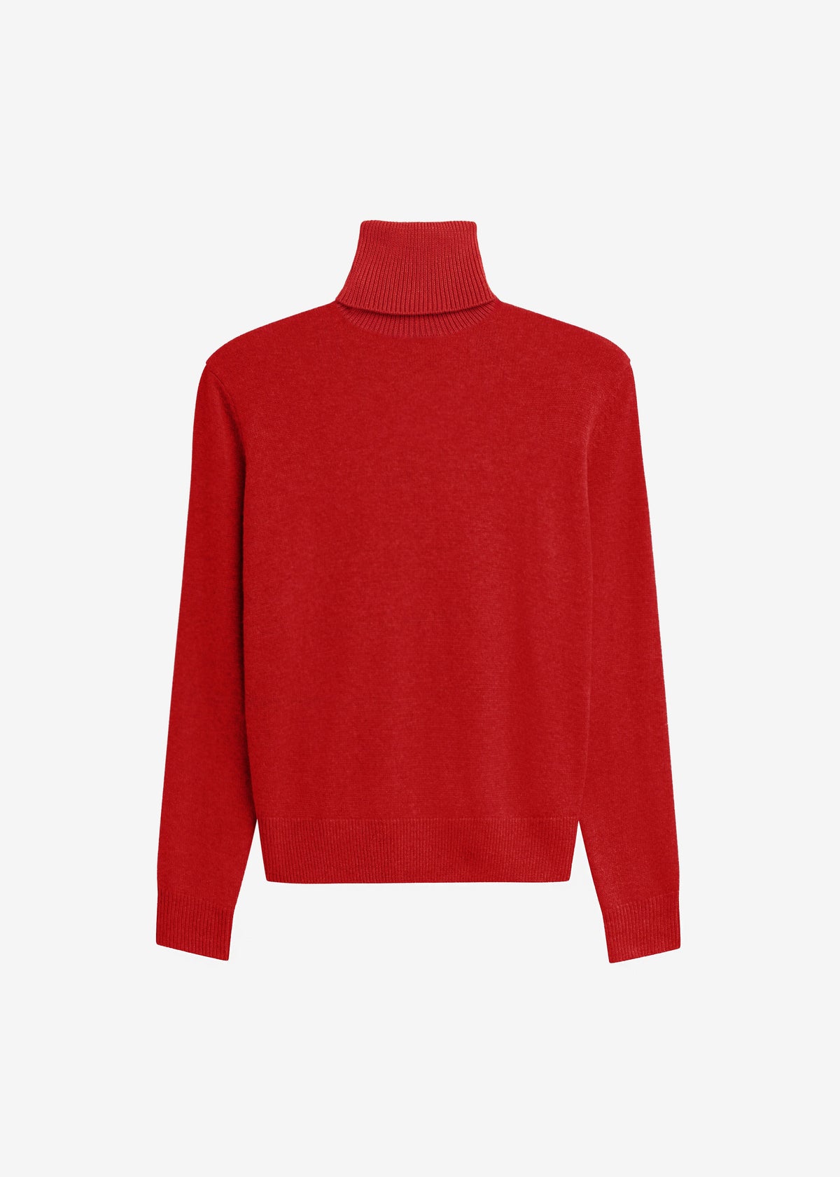 Koler Padded Knit Turtleneck - Red β view 7 of 7