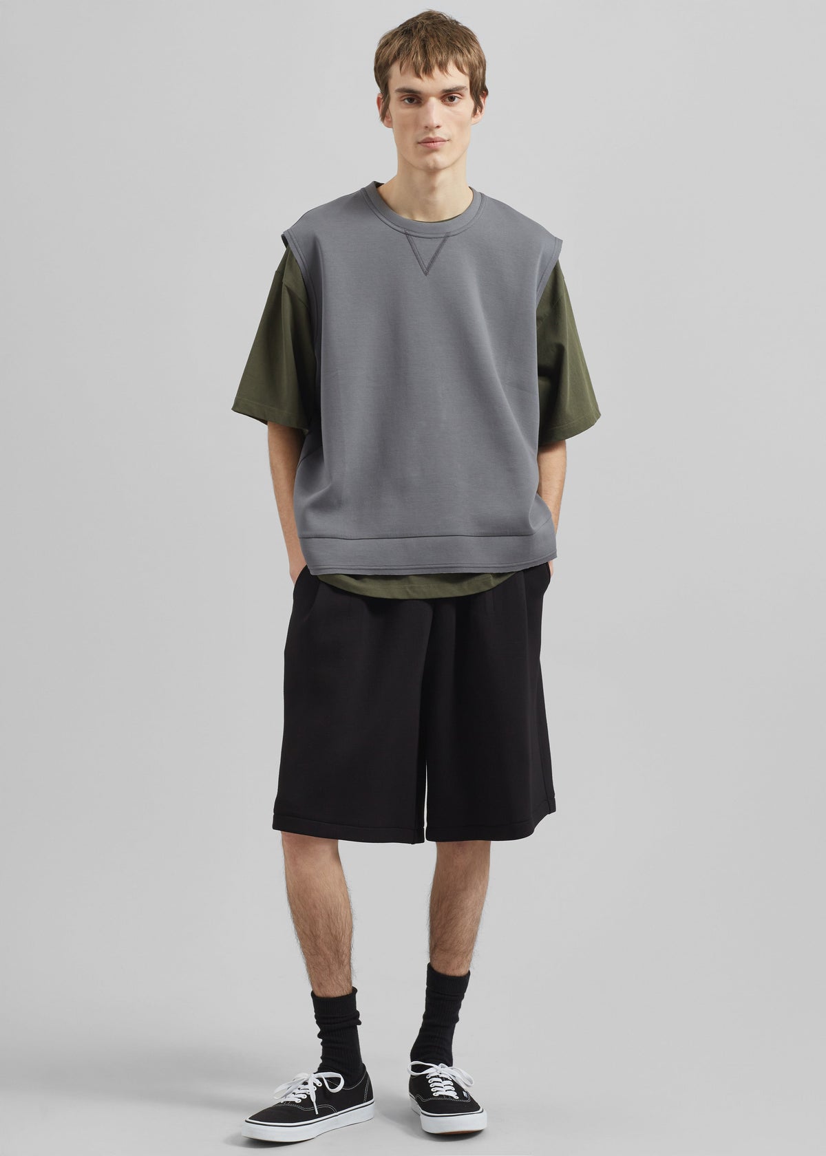 Laos Tank Top - Slate Grey β view 3 of 9