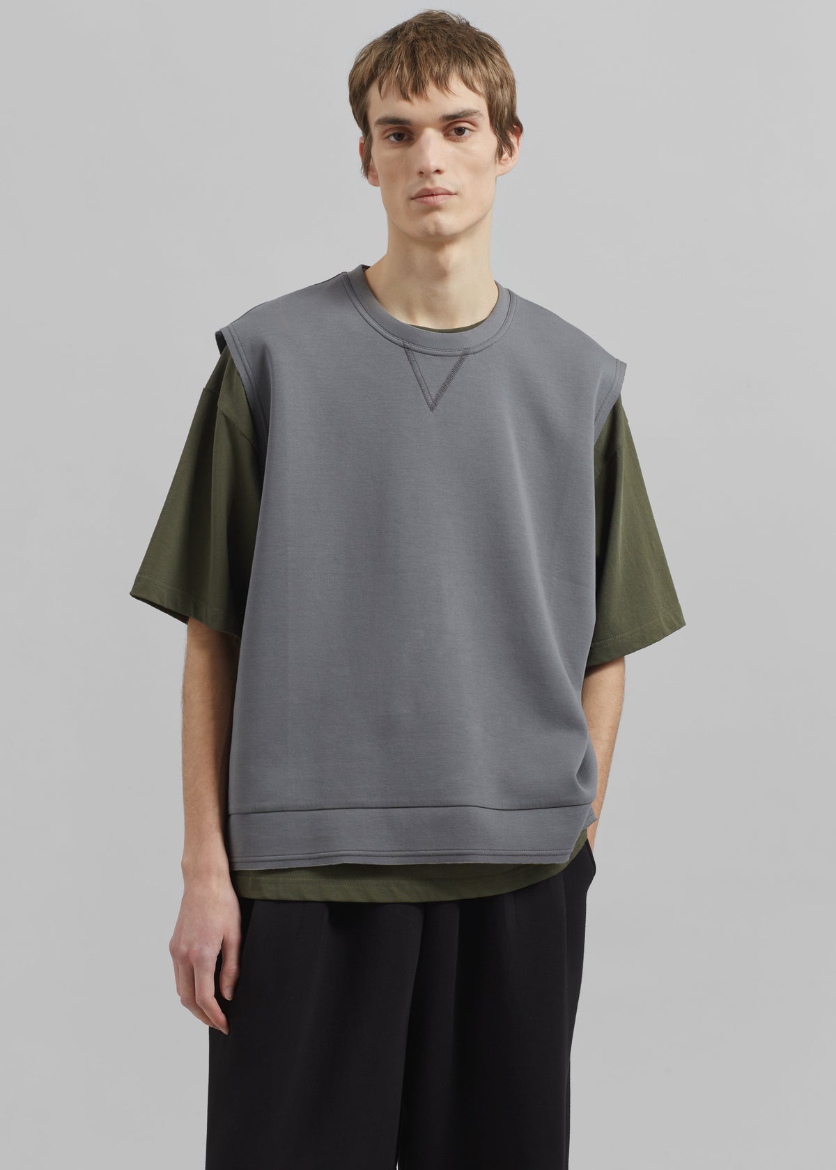 Laos Tank Top - Slate Grey β view 6 of 9