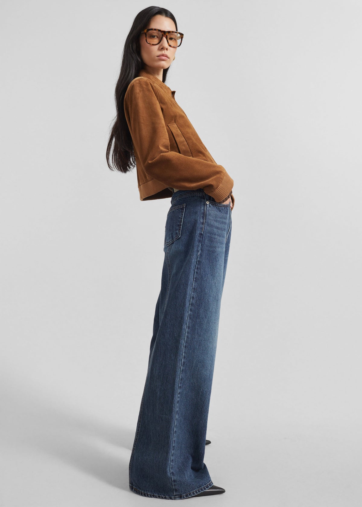 Larvik Wide Jeans - Medium Wash β view 1 of 8