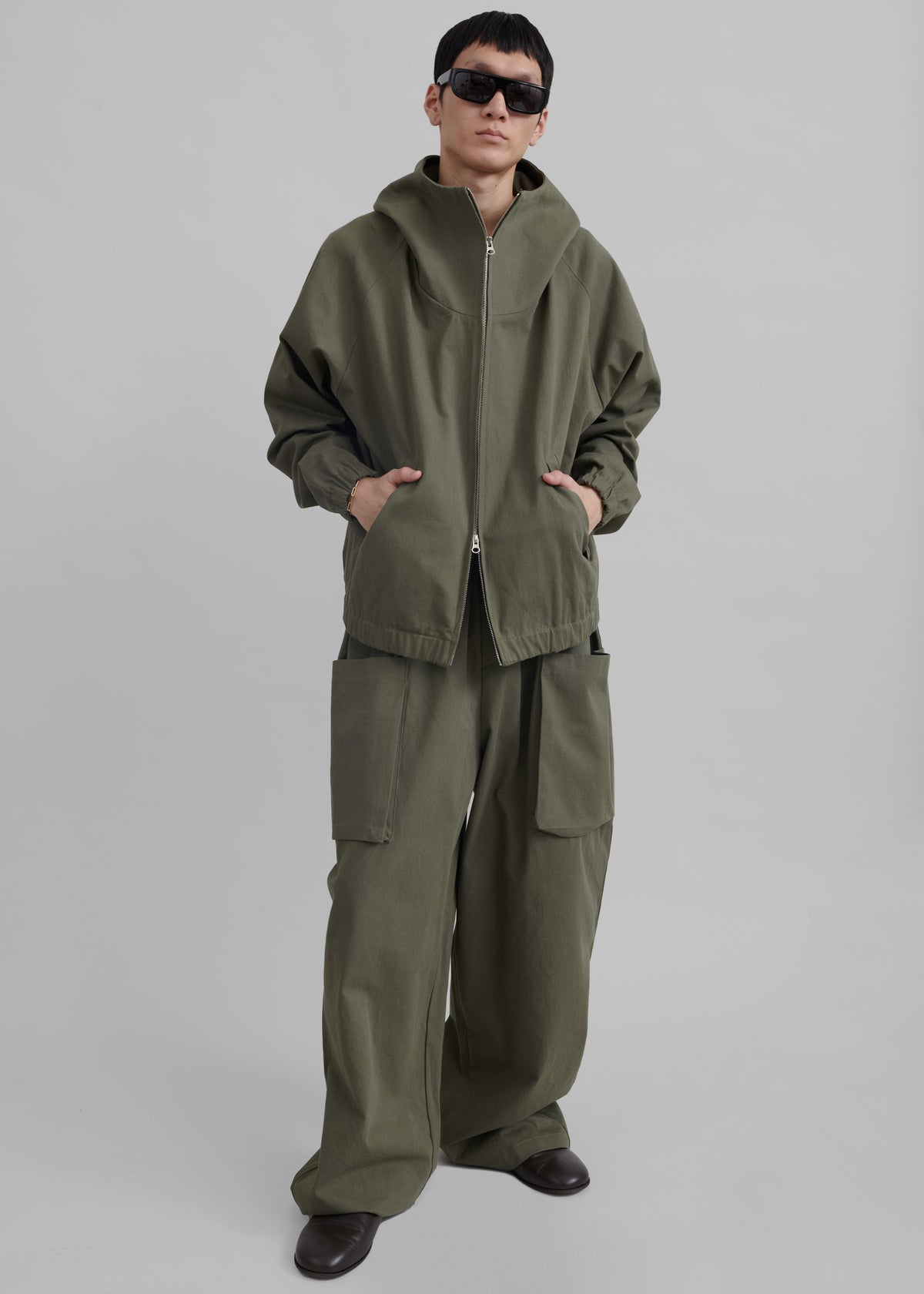 Lauri Drawstring Cargo Pants - Khaki β view 6 of 10