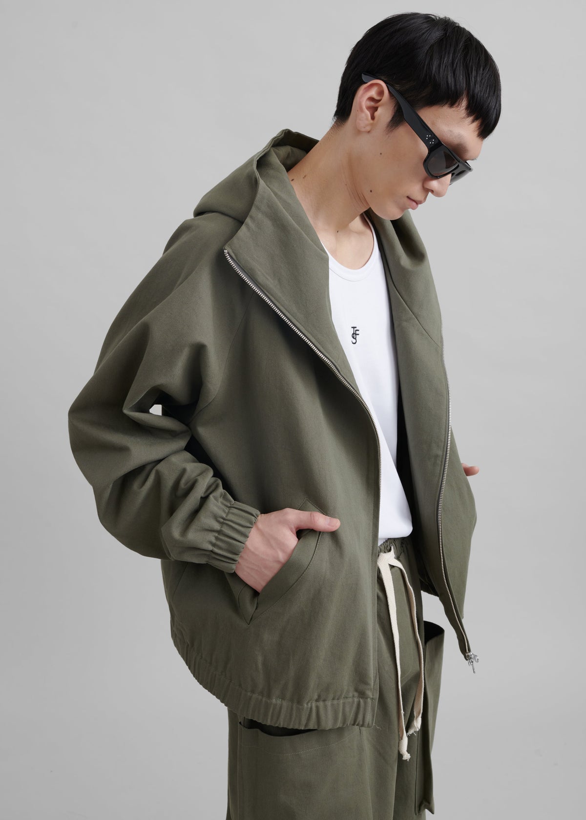 Lauri Hooded Jacket - Khaki β view 9 of 12