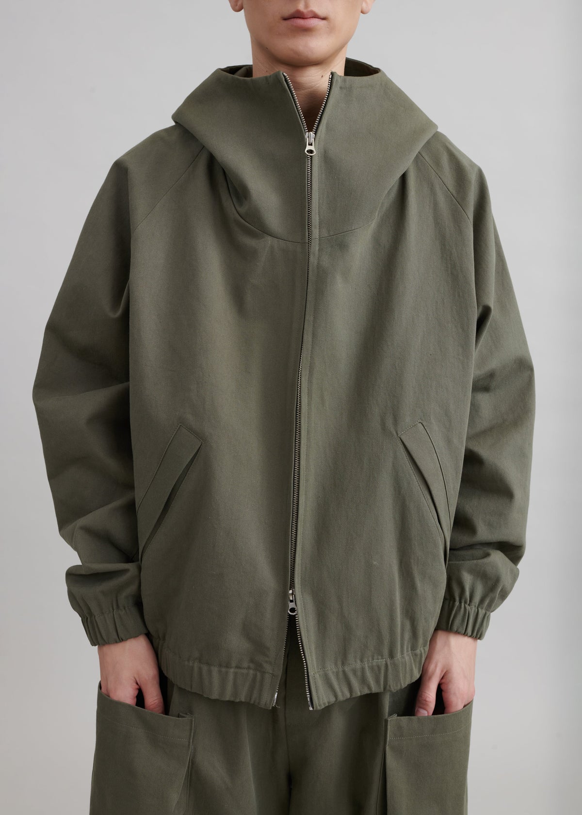 Lauri Hooded Jacket - Khaki β view 4 of 12