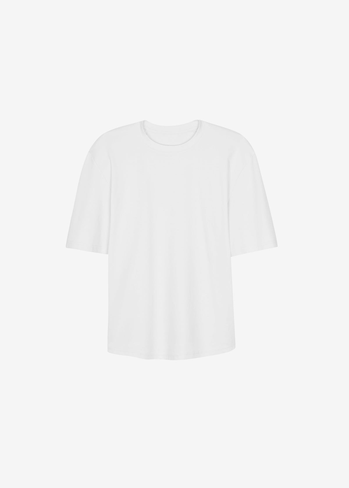 Laval Sculpted Sleeve T-Shirt - White β view 5 of 5