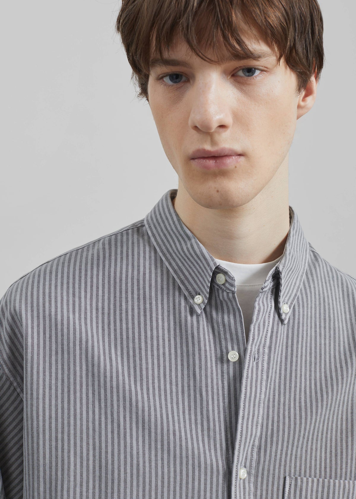 Legan Shirt - Grey Stripe β view 2 of 9