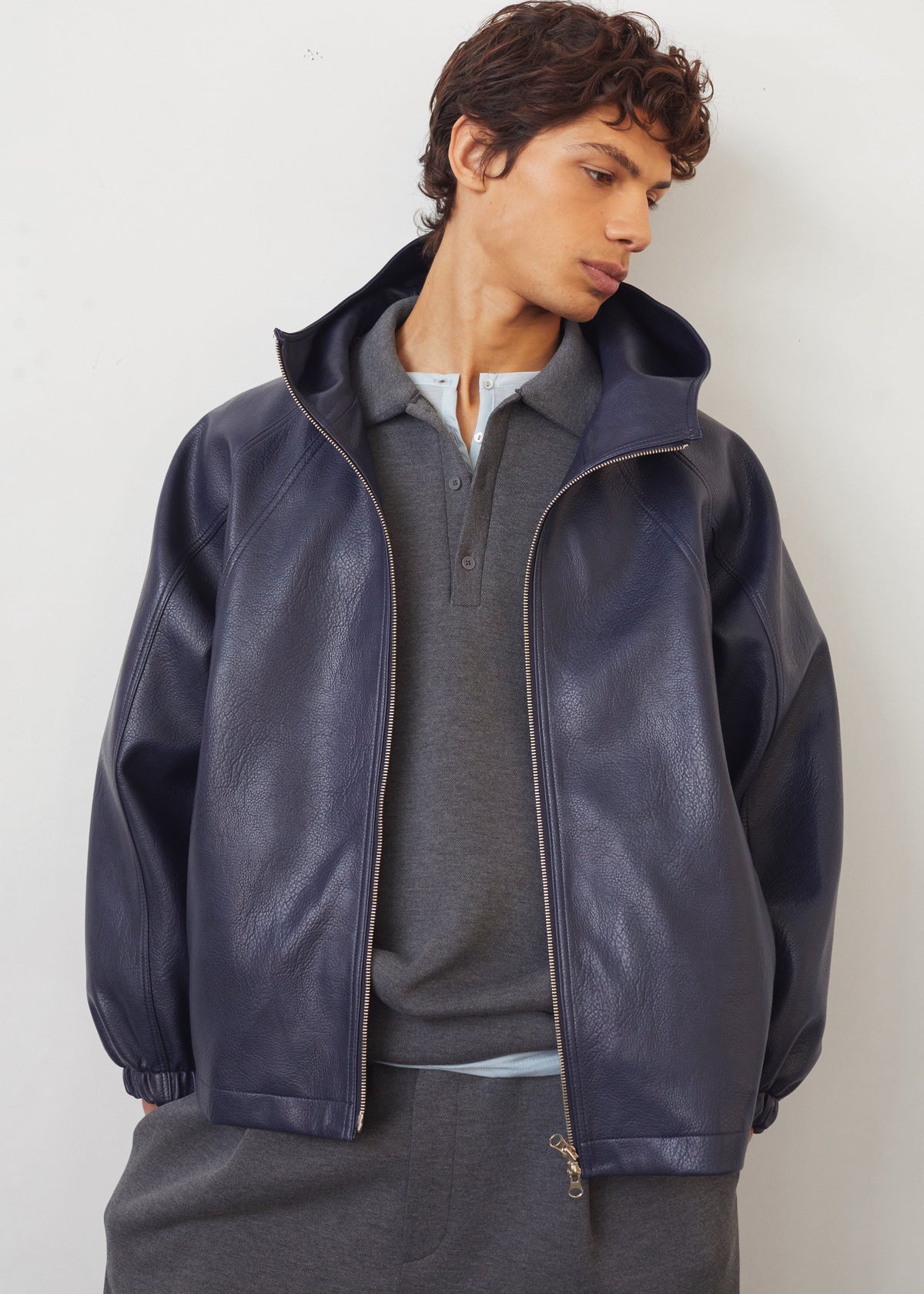 Lenham Polo Sweatshirt - Grey β view 6 of 8