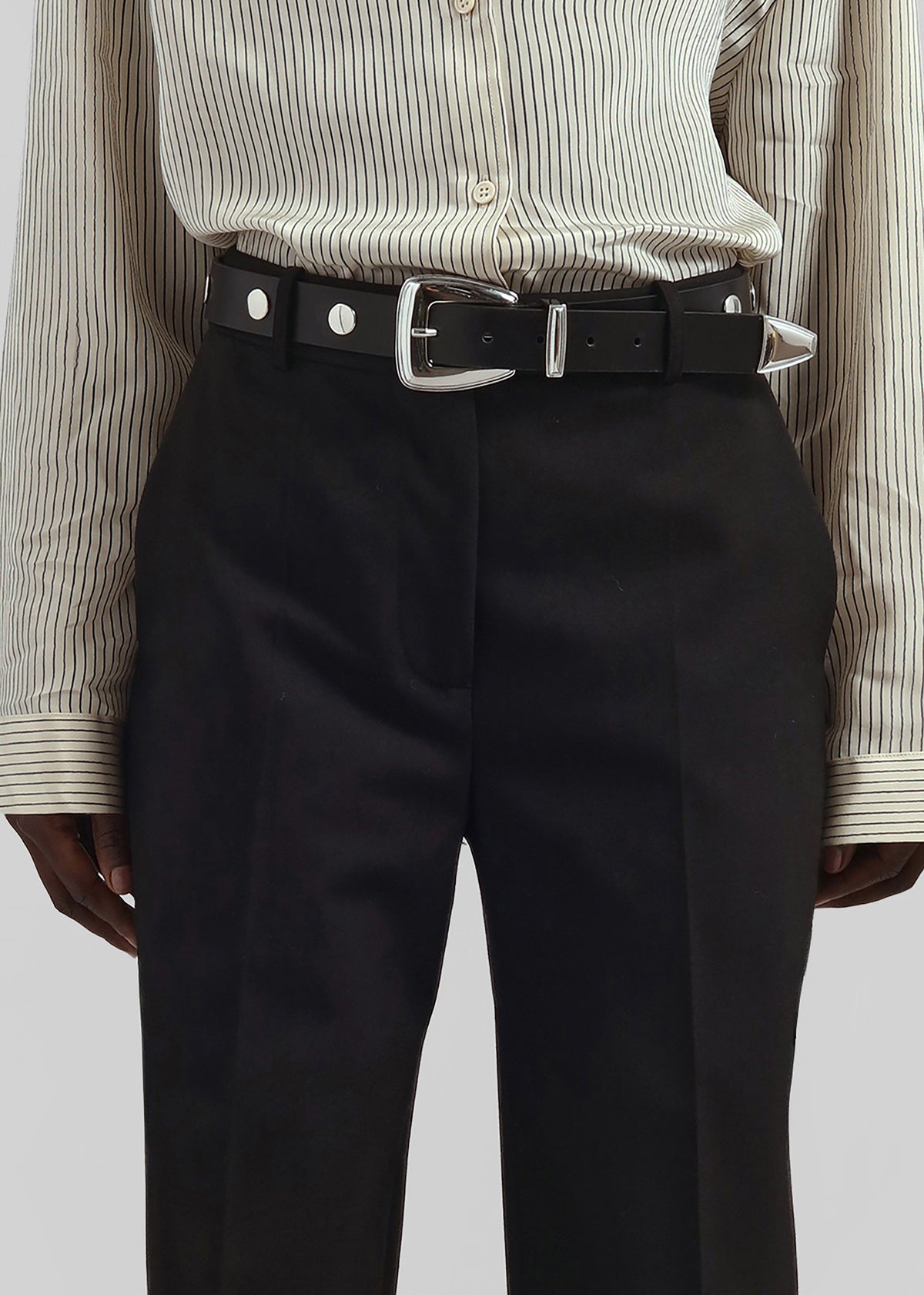 Lenora Straight Trousers - Black β view 9 of 11