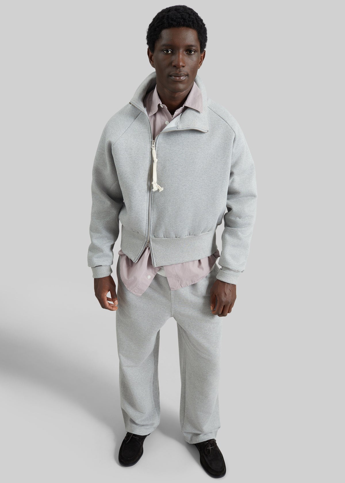 Lenox Paneled Sweatpants - Light Grey β view 1 of 9