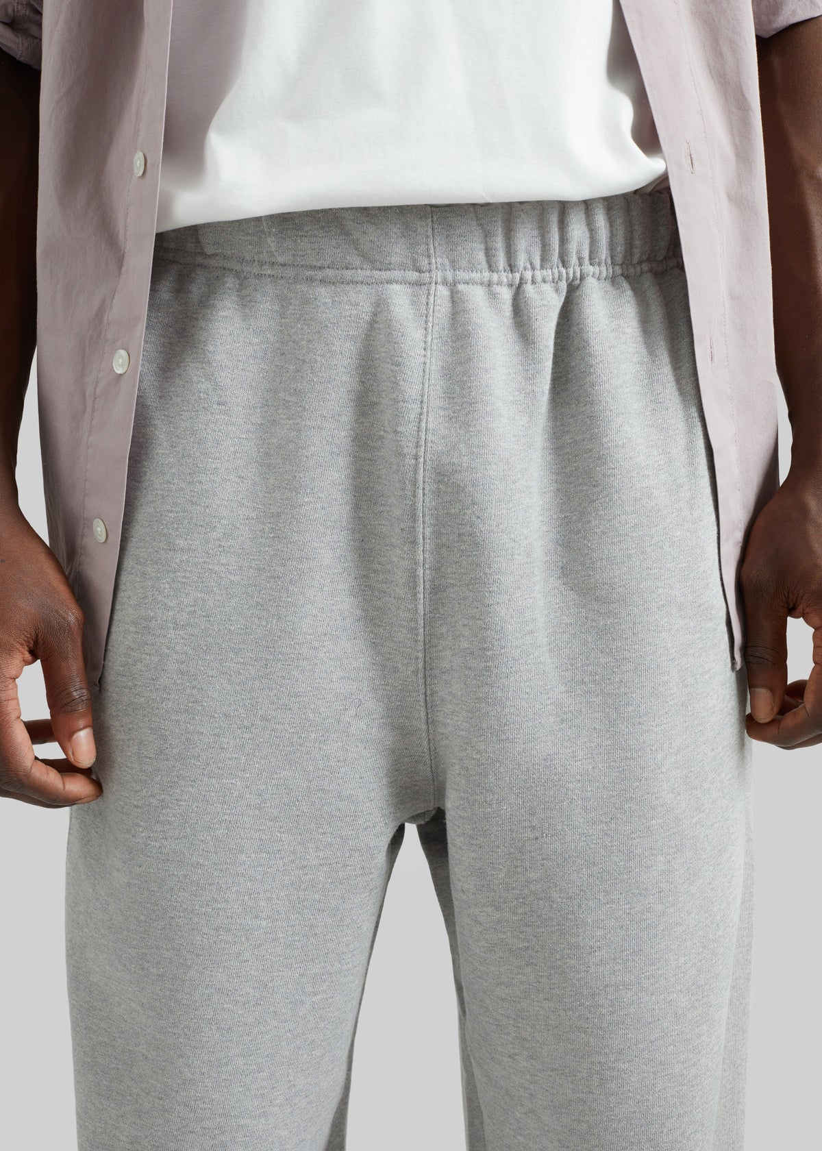 Lenox Paneled Sweatpants - Light Grey β view 3 of 9