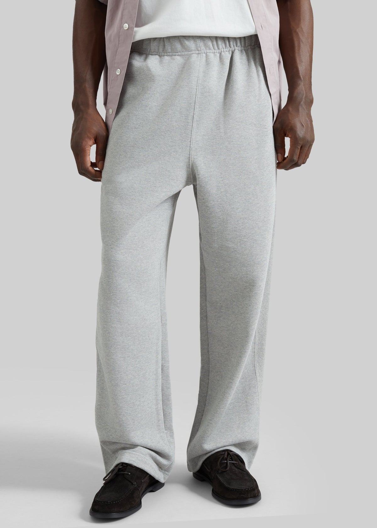 Lenox Paneled Sweatpants - Light Grey β view 2 of 9