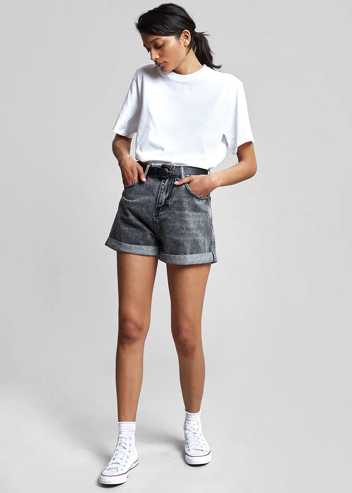 Lilou Simple Tee - Optic White β view 5 of 7