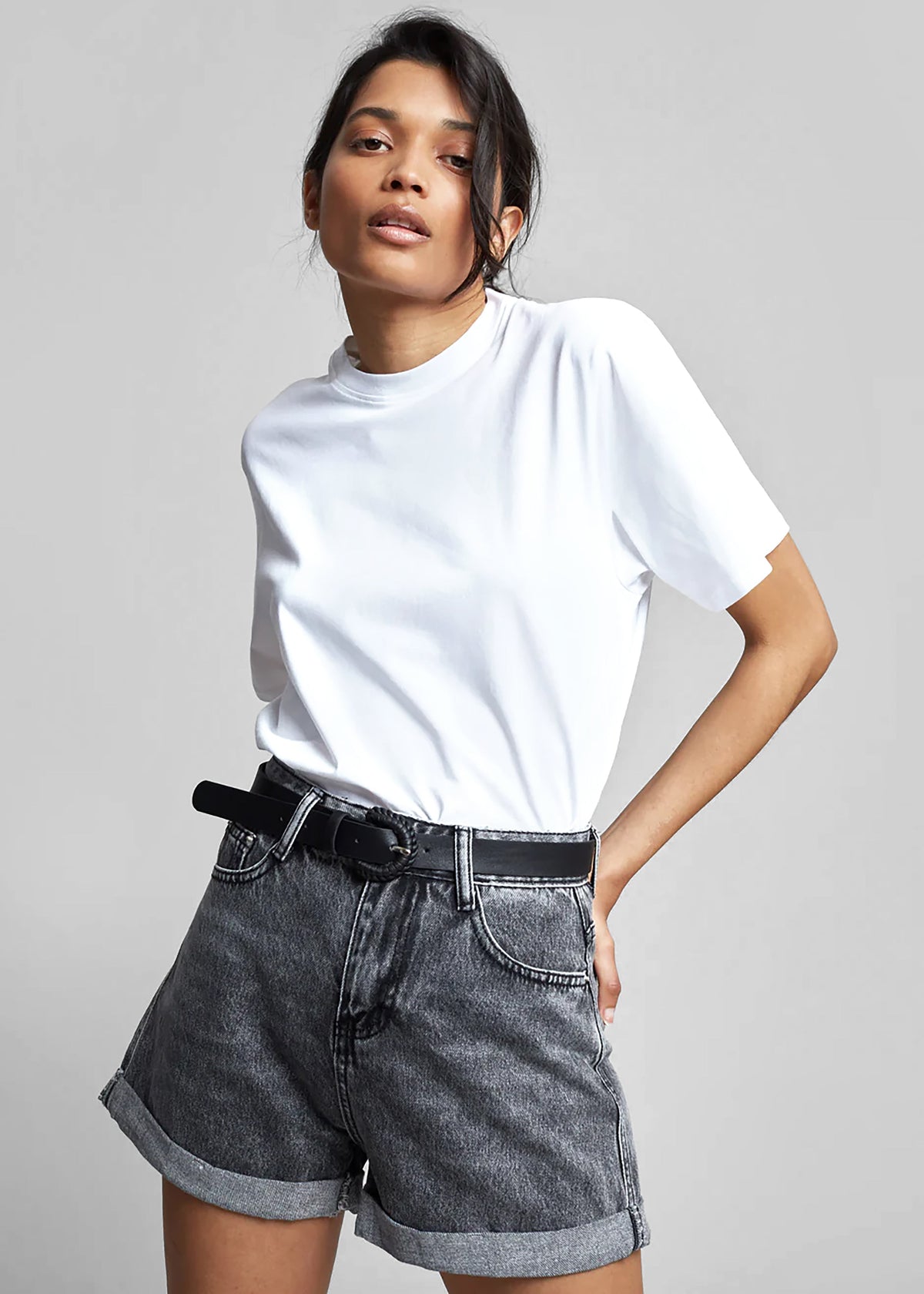 Lilou Simple Tee - Optic White β view 4 of 7