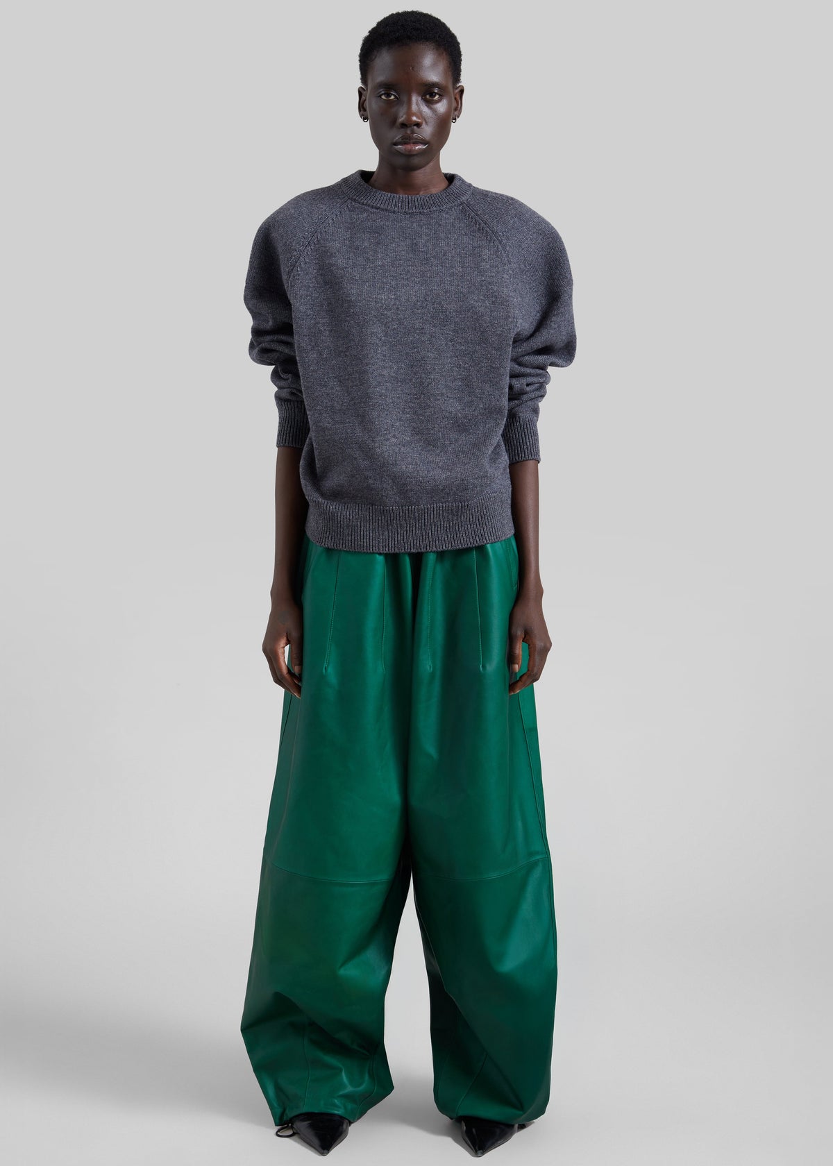Lina Padded Sweater - Dark Grey β view 6 of 9