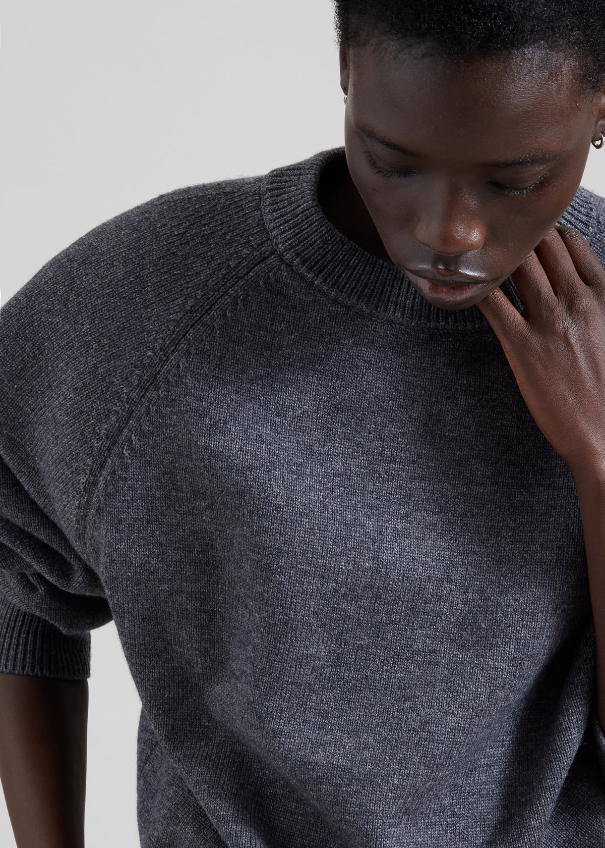 Lina Padded Sweater - Dark Grey β view 5 of 9