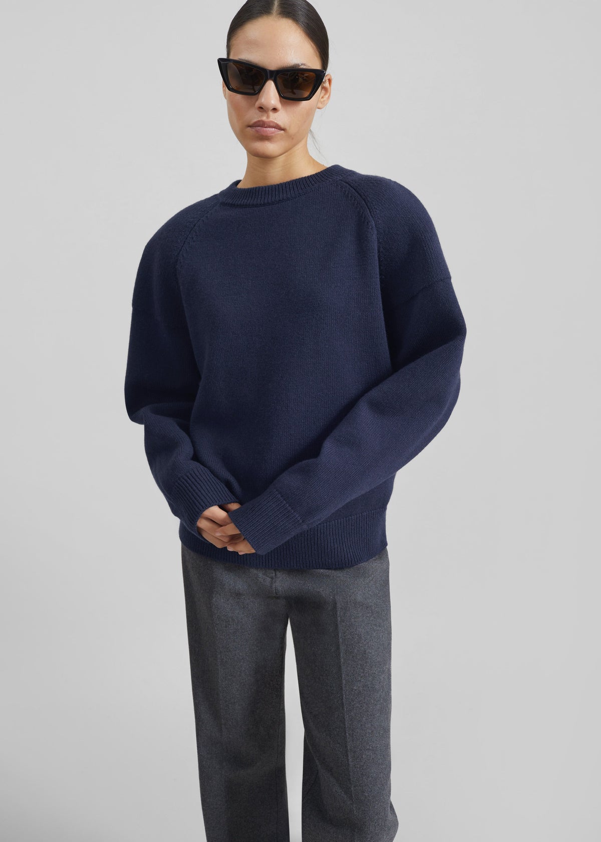 Lina Padded Sweater - Dark Navy β view 6 of 8