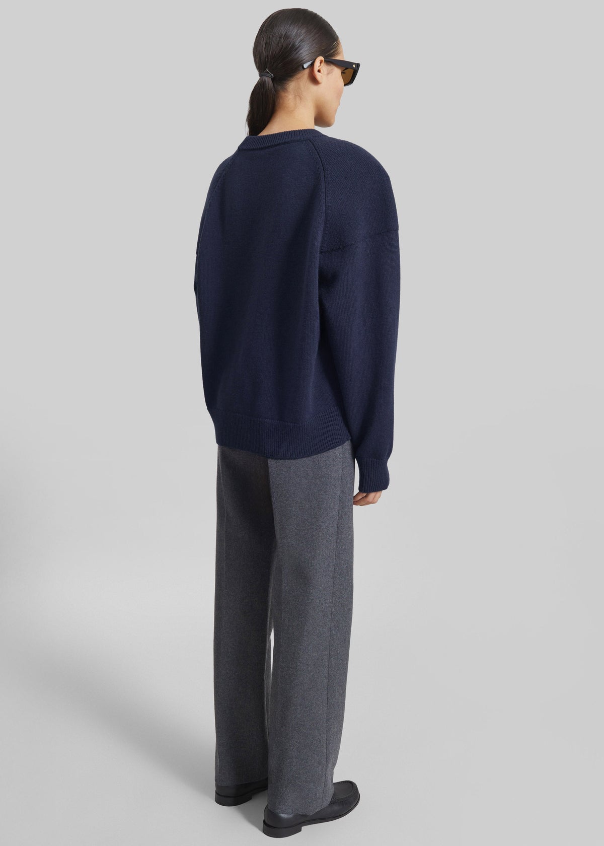 Lina Padded Sweater - Dark Navy β view 7 of 8