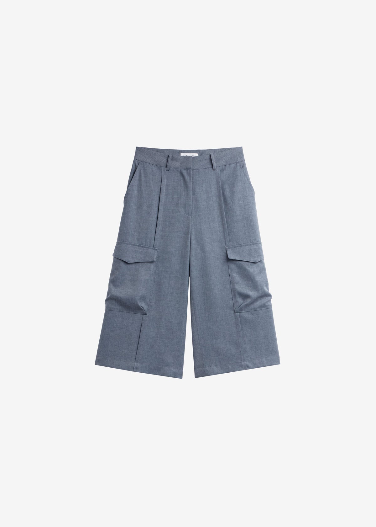 Linar Cargo Bermuda Shorts - Grey Melange β view 8 of 8