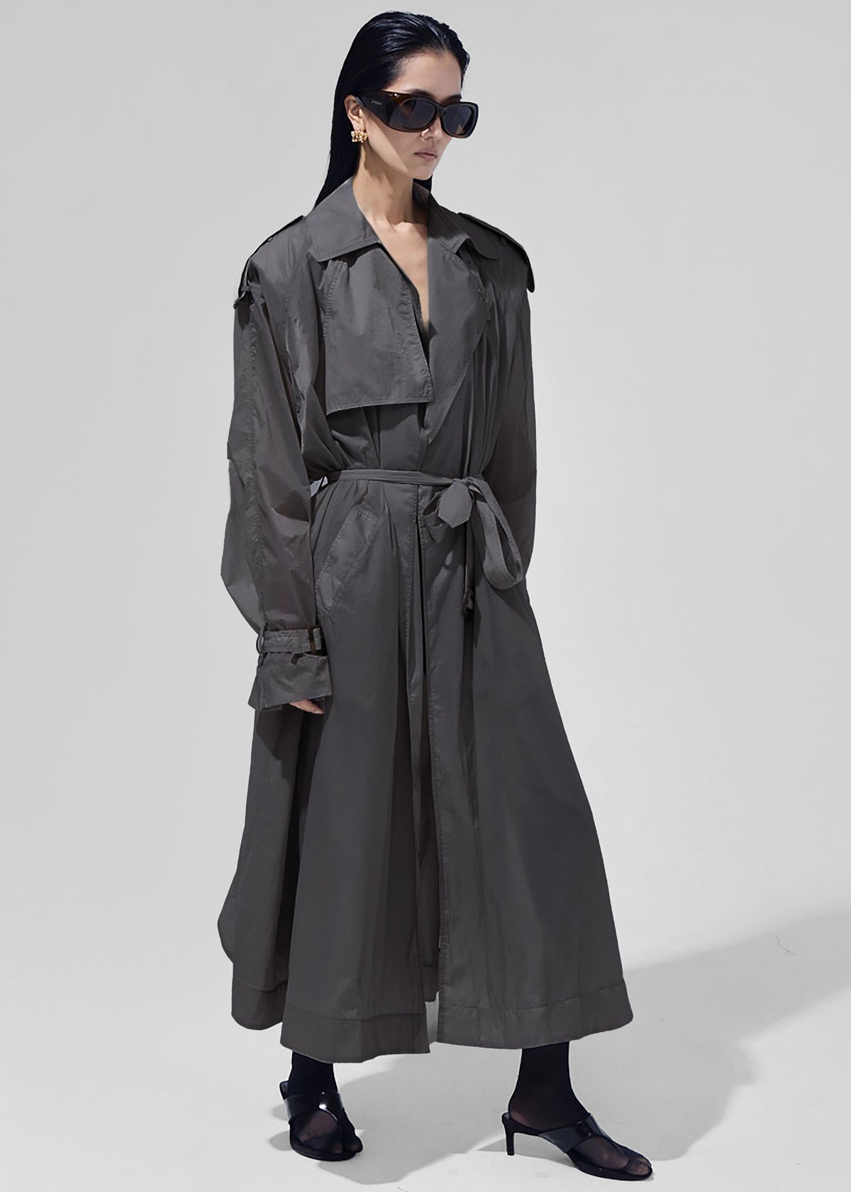 Linas Technical Light Trench - Storm Grey β view 3 of 7