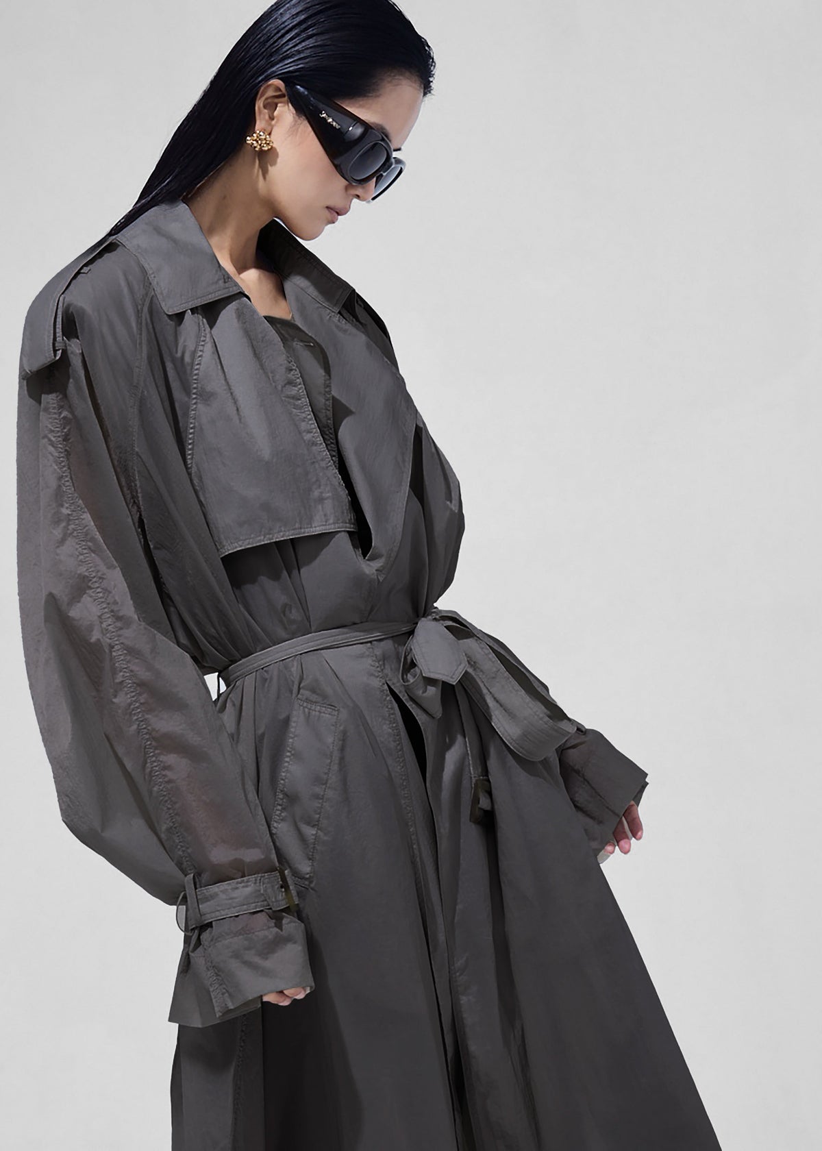 Linas Technical Light Trench - Storm Grey β view 2 of 7