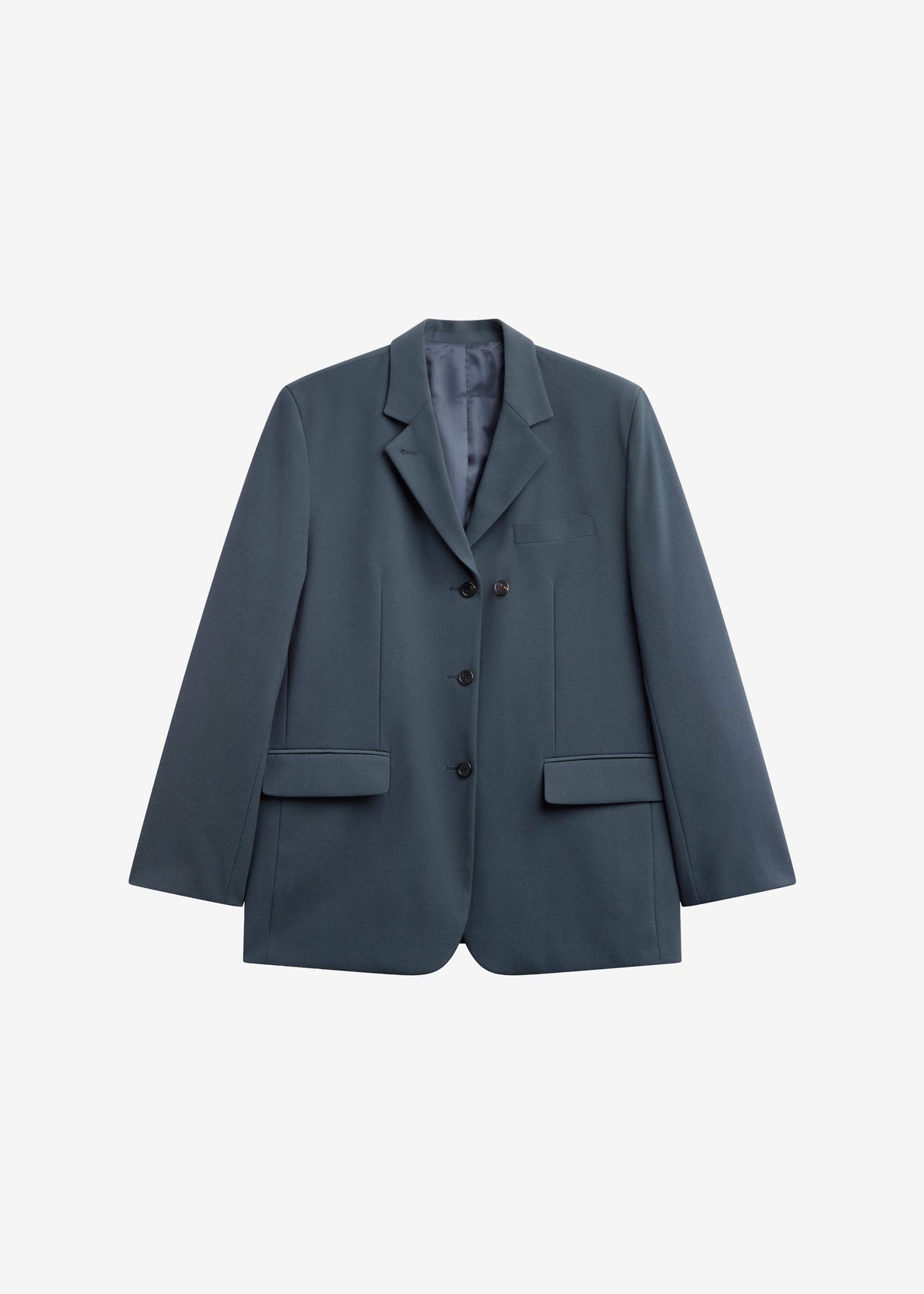 Lioni Oversized Padded Blazer - Deep Teal β view 9 of 9