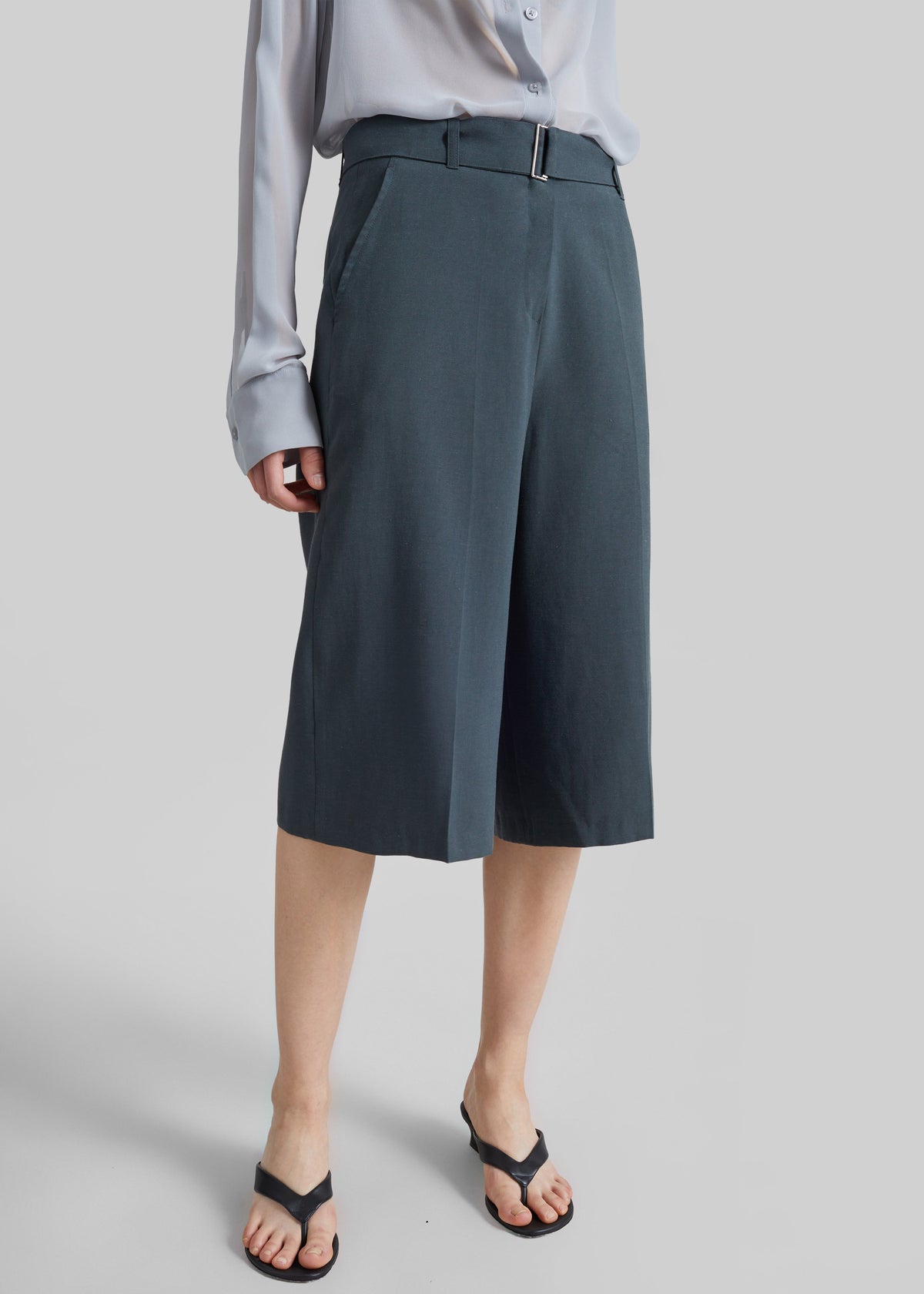 Lioni Tailored Bermuda Shorts - Deep Teal β view 6 of 10