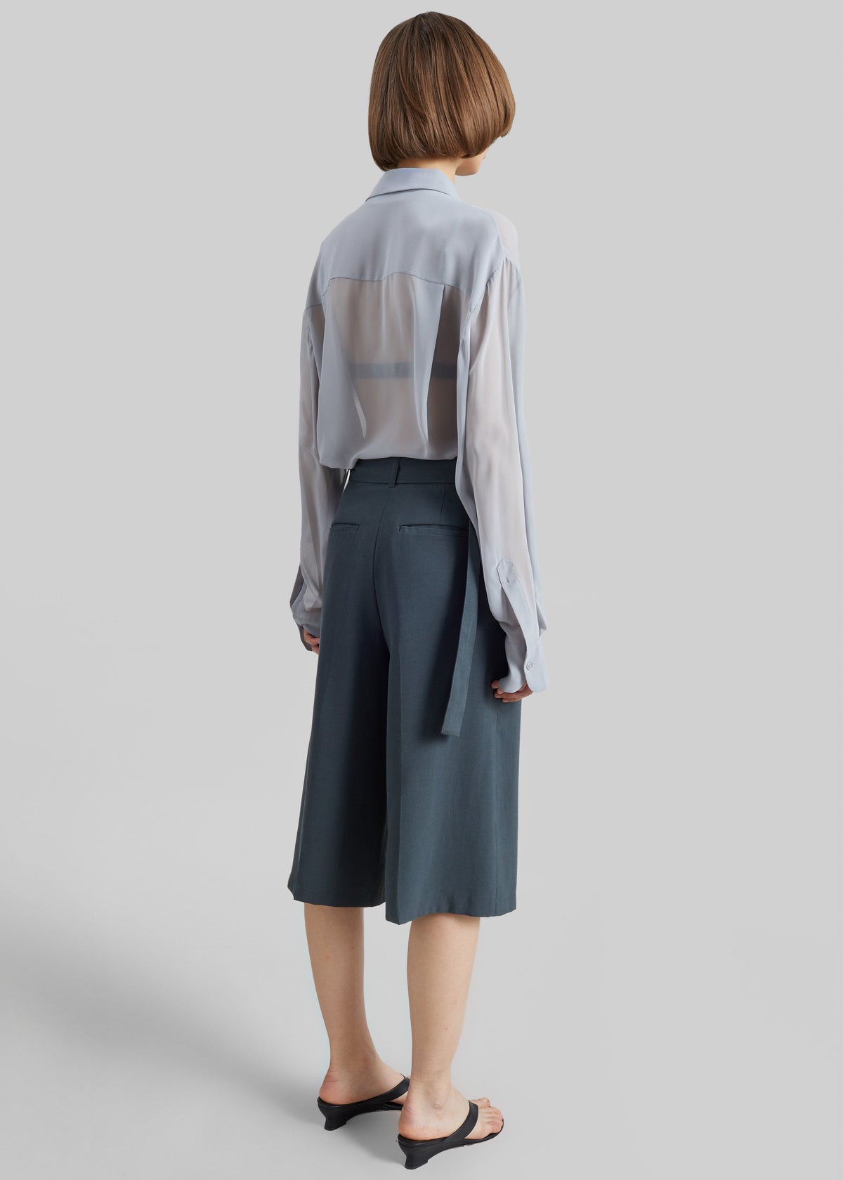Lioni Tailored Bermuda Shorts - Deep Teal β view 9 of 10