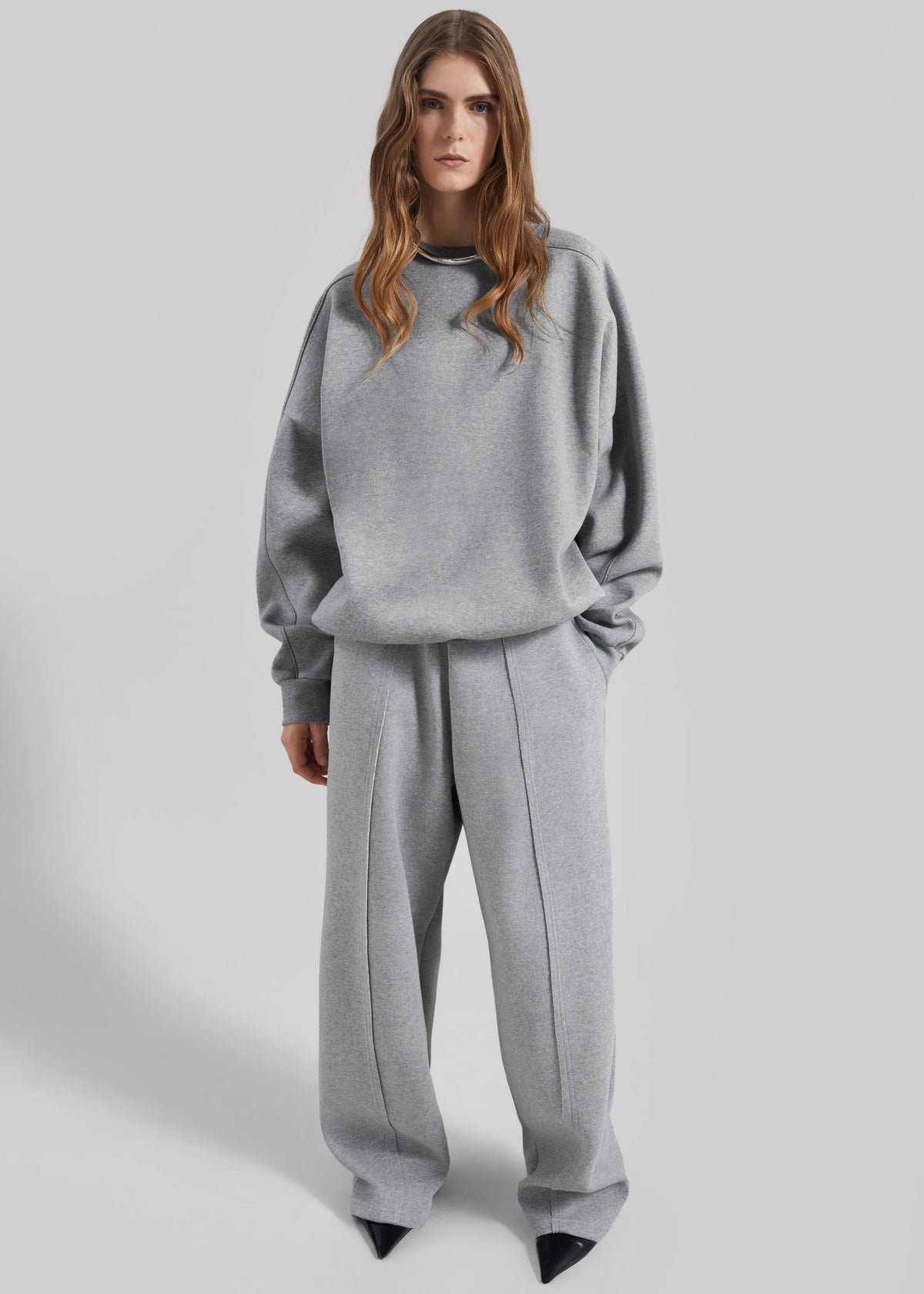 Lonay Balloon Sleeve Sweatshirt - Grey β view 1 of 1