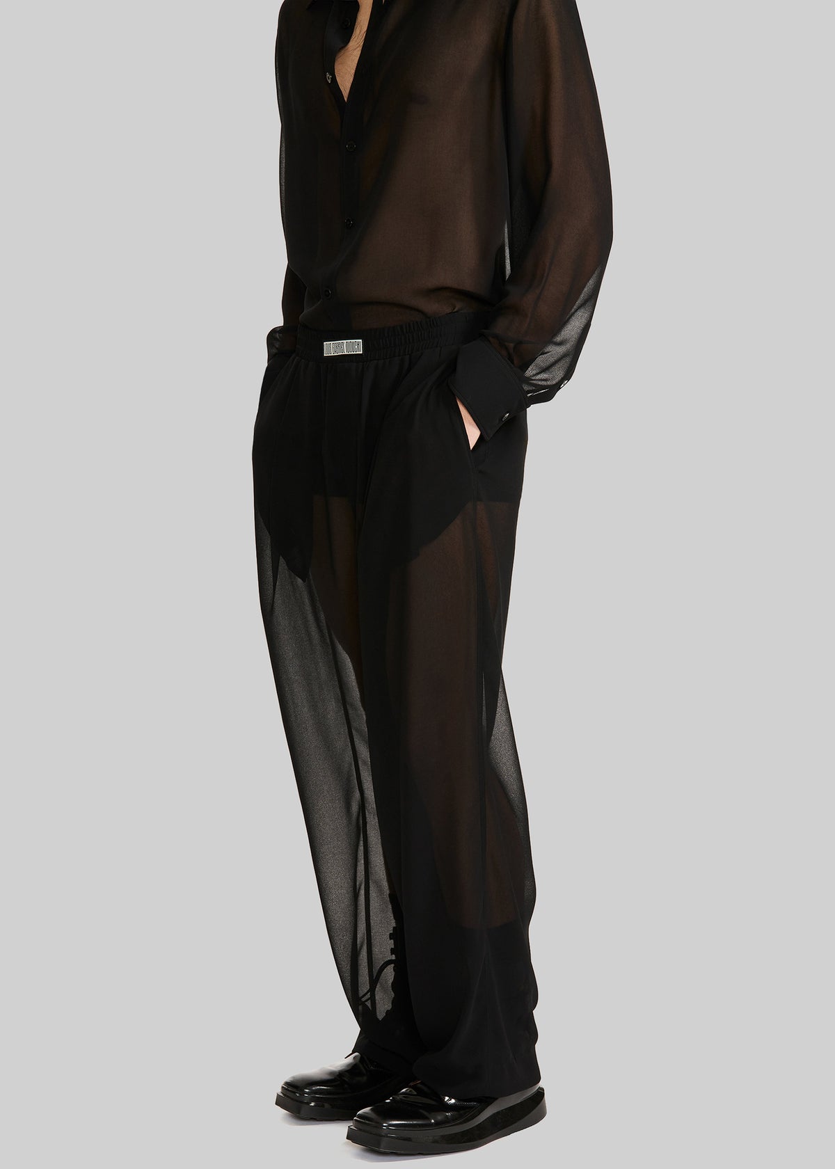 Louis Gabriel Nouchi Large Jogging Pants - Black β view 2 of 8