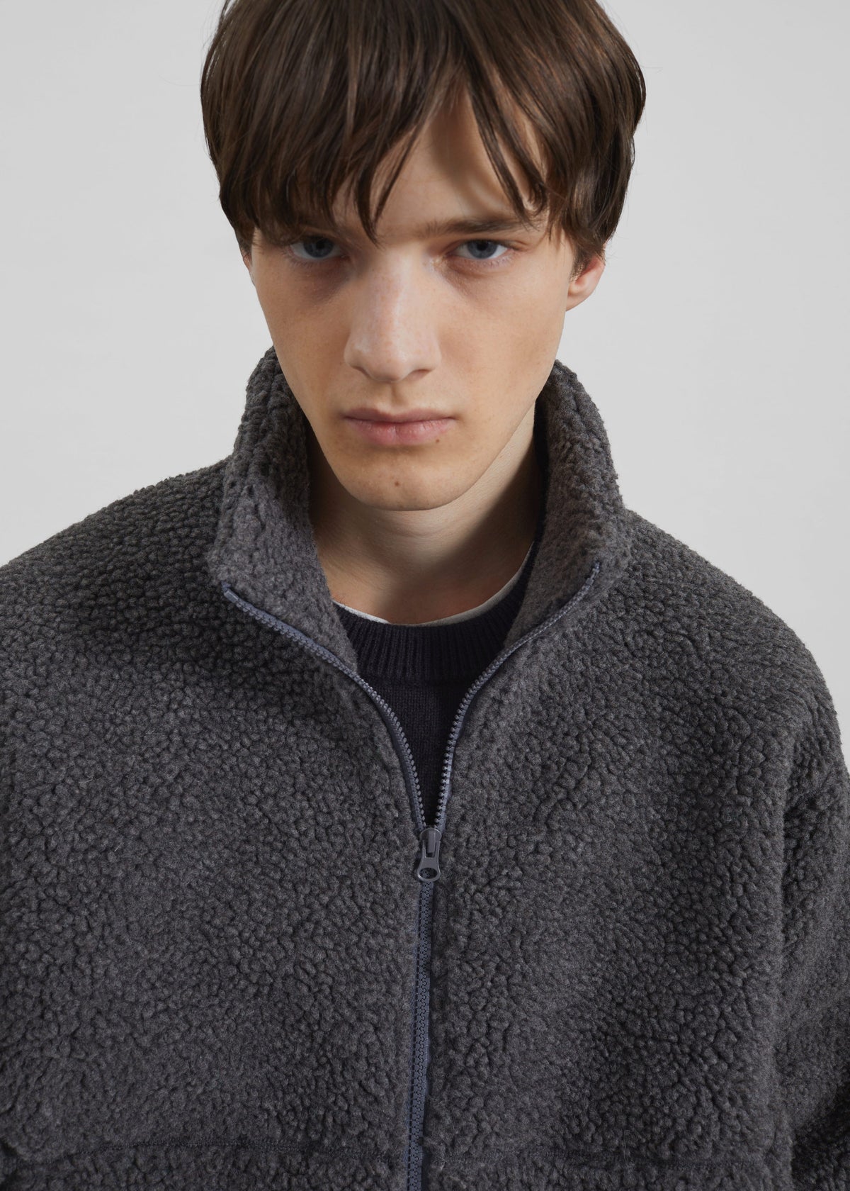 Lucan Fleece Jacket - Grey β view 2 of 8