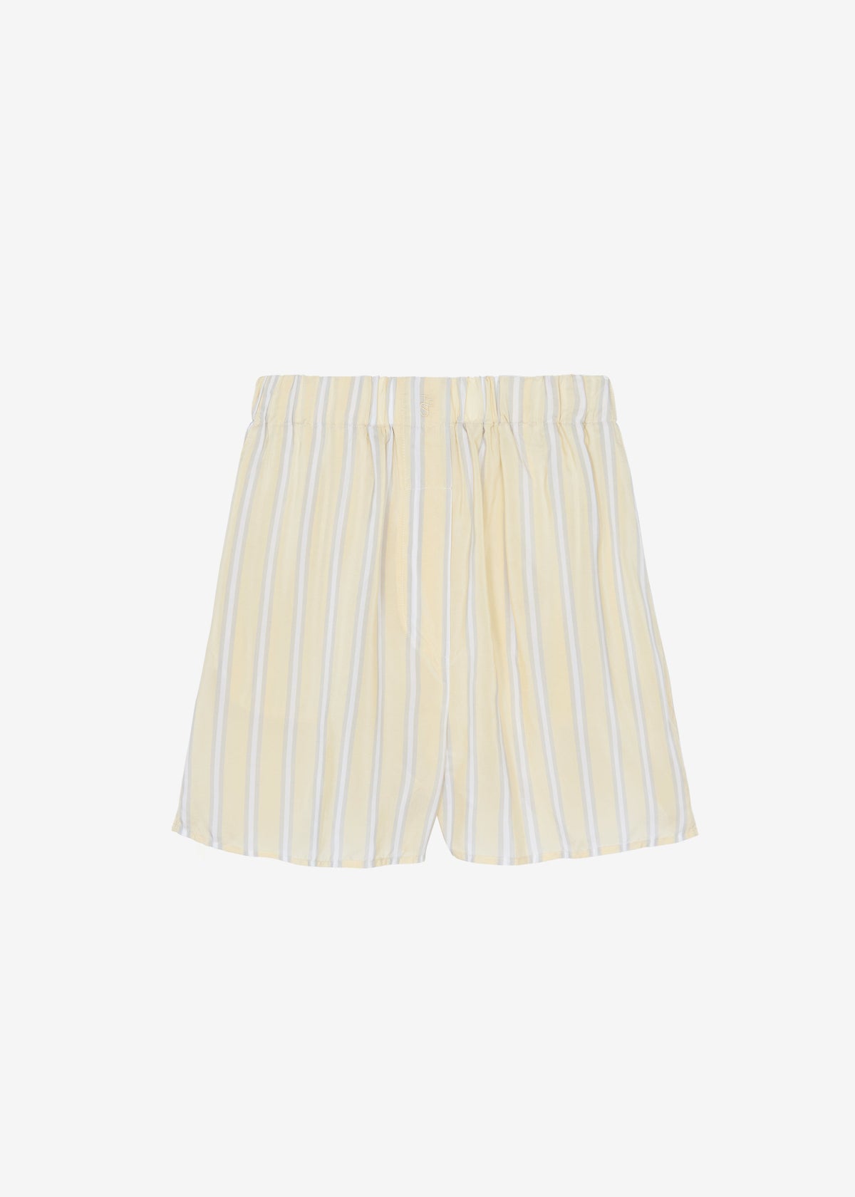 Lui Fluid Boxer Shorts - Yellow/White Stripe β view 6 of 6