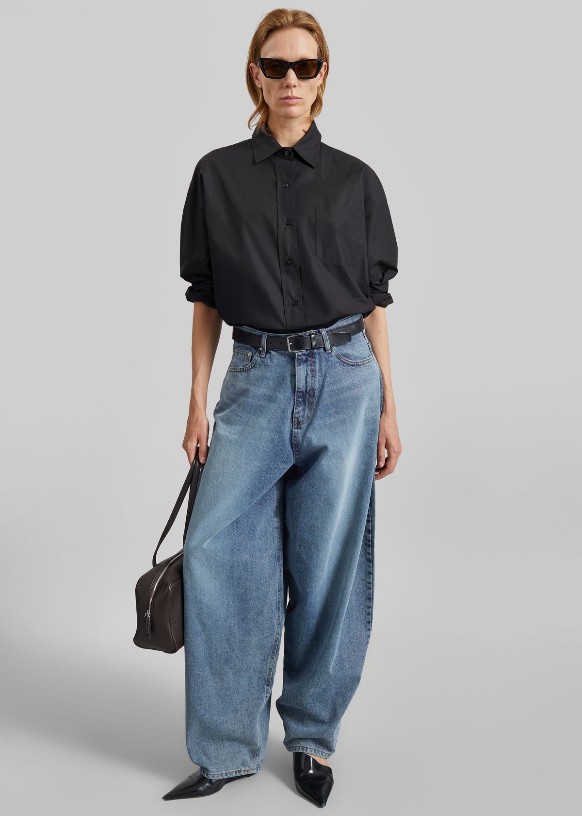 Lui Organic Cotton Shirt - Black β view 3 of 12