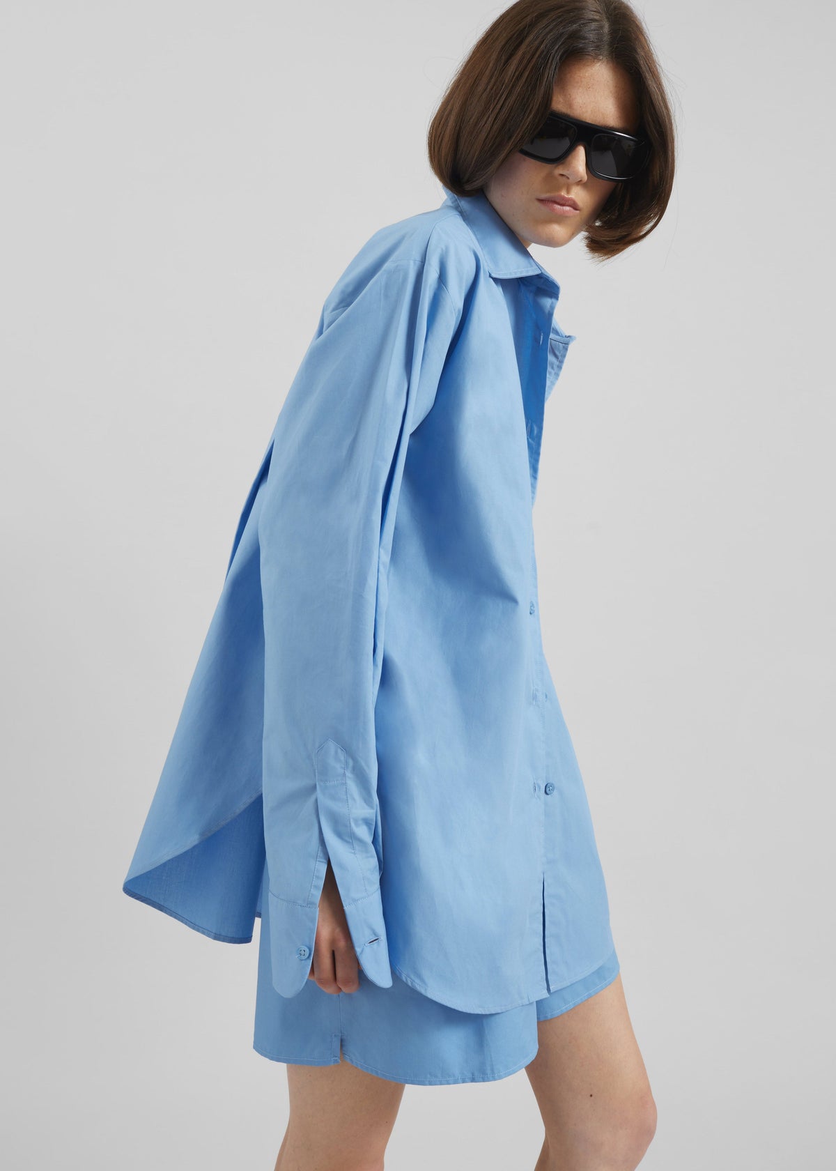 Lui Organic Cotton Shirt - Blue β view 4 of 14