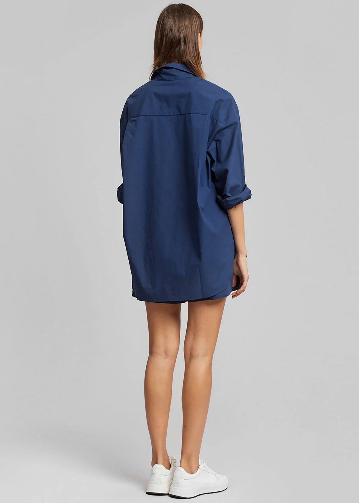 Lui Organic Cotton Shirt - Navy β view 3 of 11