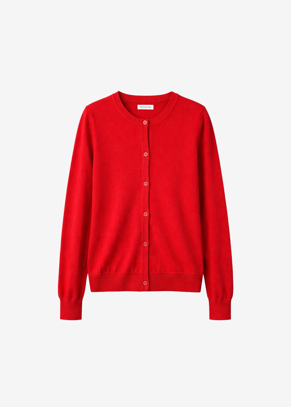 Mahim Superfine Wool Cardigan - Red β view 7 of 7