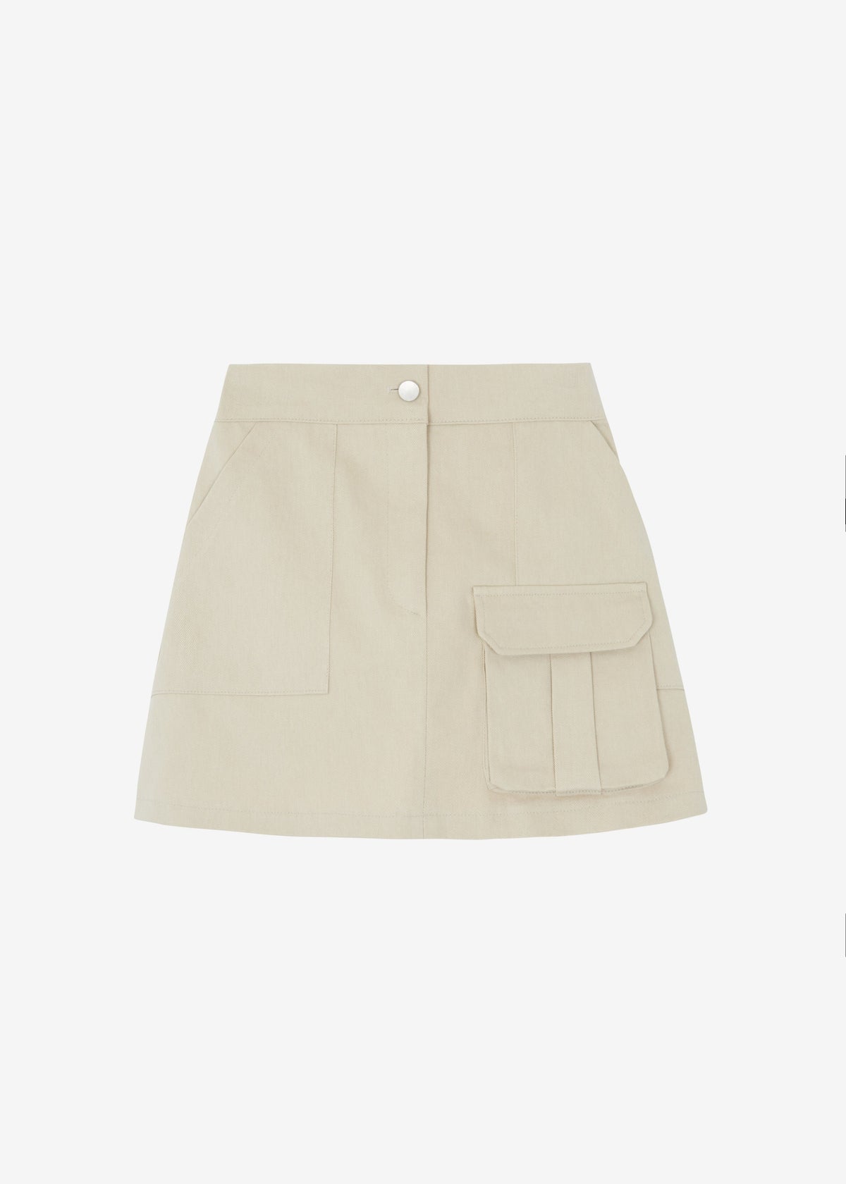 Malia Cargo Mini Skirt - Beige β view 10 of 10
