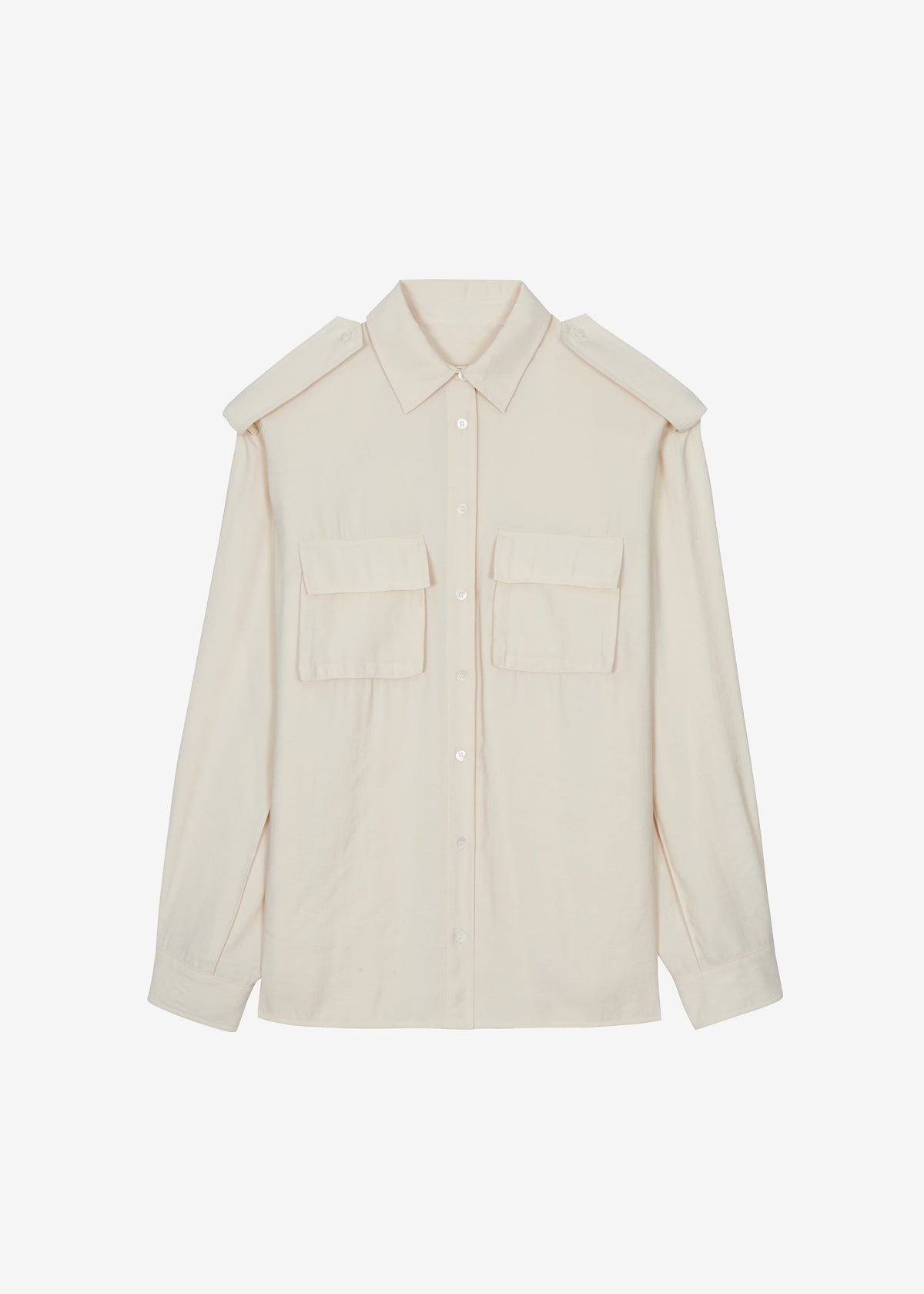 Marlon Button Up Shirt - Beige β view 9 of 9