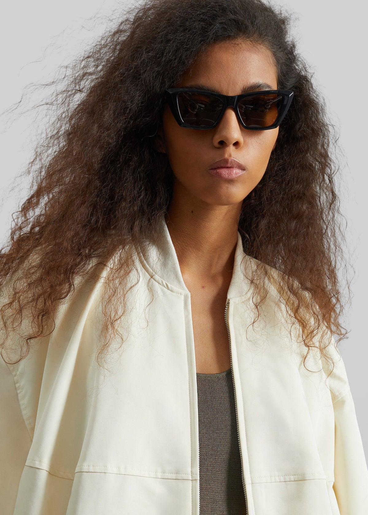Marslev Cocoon Jacket - Cream β view 4 of 8