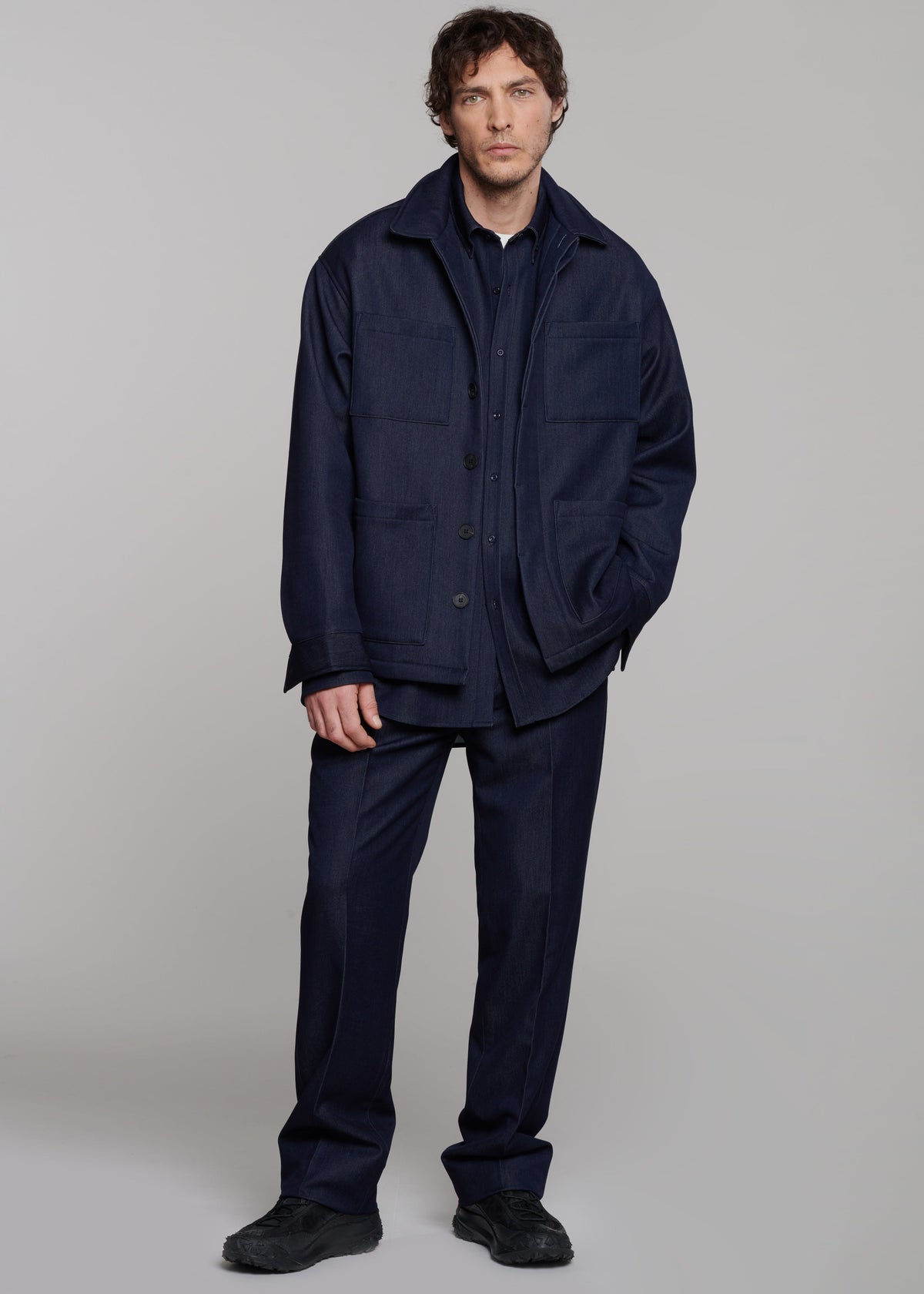 Mason Boxy Jacket - Indigo β view 5 of 7