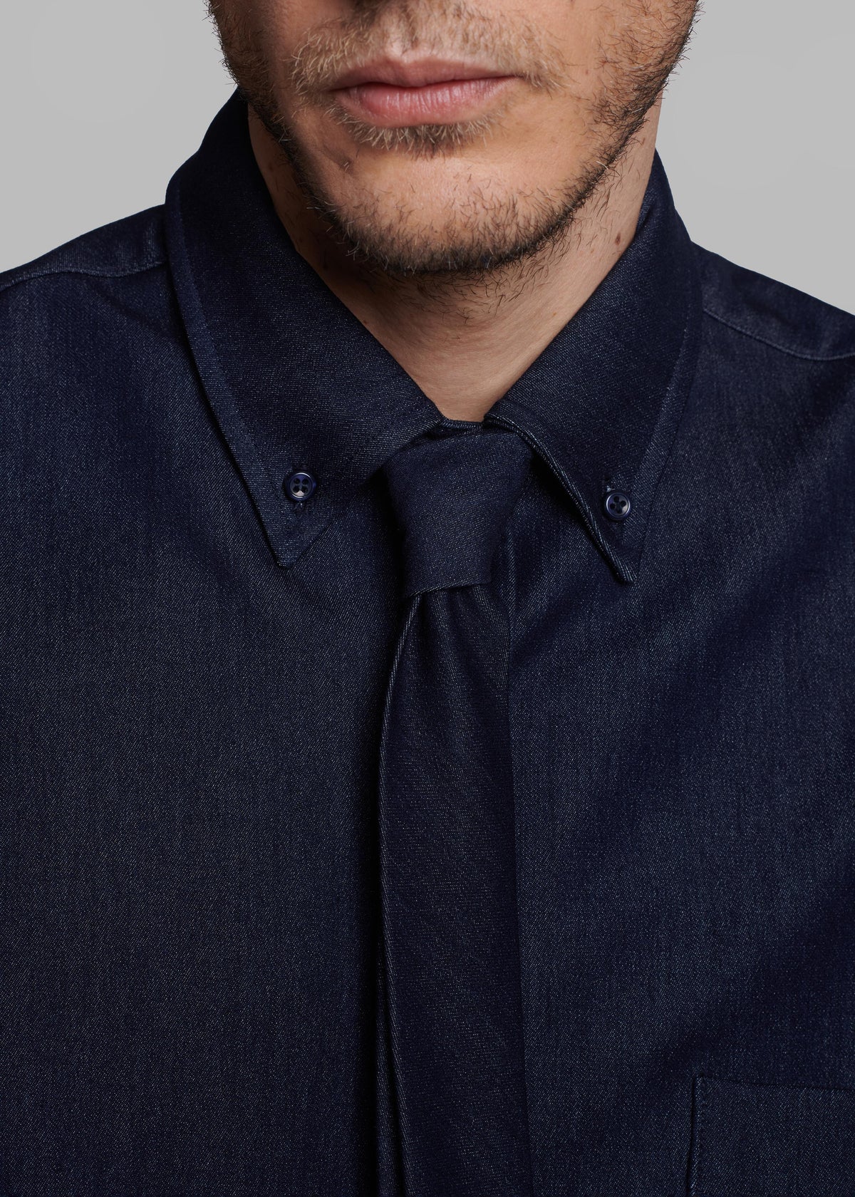 Mason Button Up Shirt - Indigo β view 6 of 10