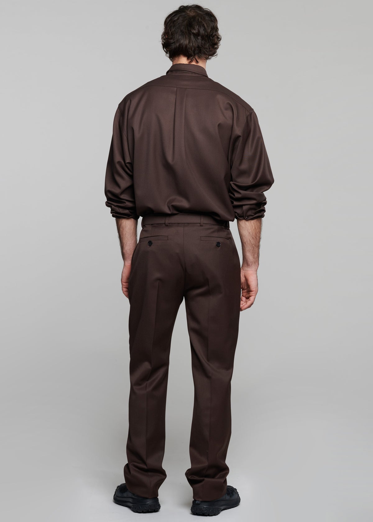Mason Wool Trousers - Brown β view 9 of 10